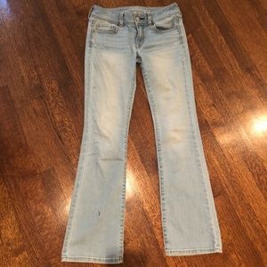 American Eagle low rise flare jeans!